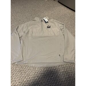 Cutter and Buck California Golden Bears 1/4 Zip Pullover Hybrid Performance Sz M